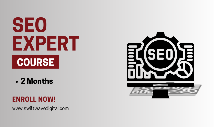 image for SEO course button representing SEO course enrollment section