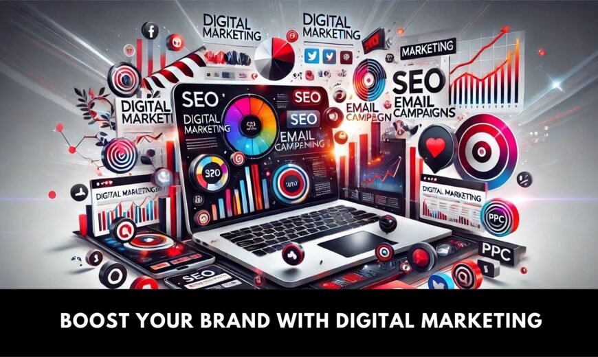 Boost your brand with Digital Marketing