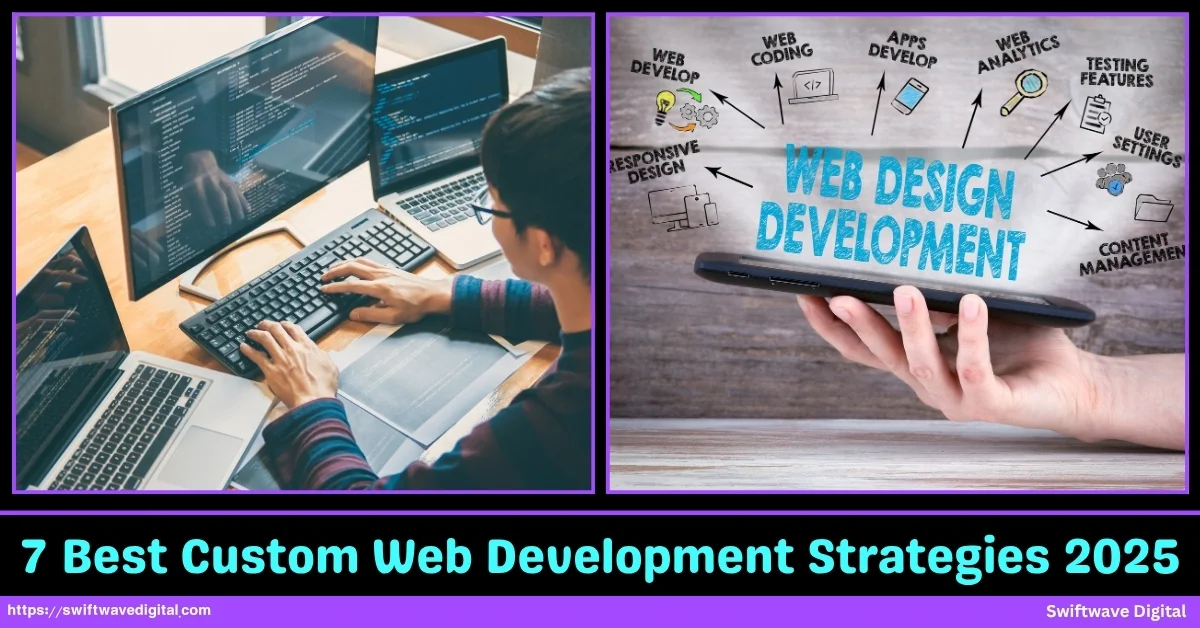 7 Best Custom Webs Development Strategies 2025