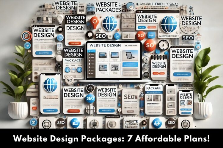 Website Design Packages: 7 Affordable Plans!