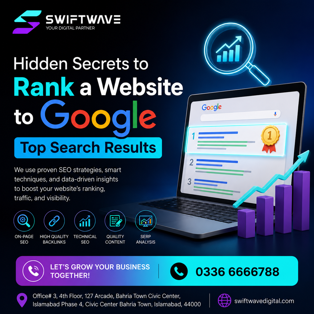 Hidden Secrets to Rank a Website to Google Top Search Results